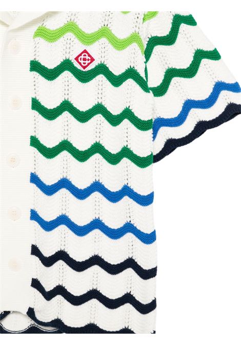 Camicia Casa Blanca Kids CasA BLANCA KIDS | T-SHIRT E POLO | K-SP26-KW-969-02EX-BCGRADIENT WAVE